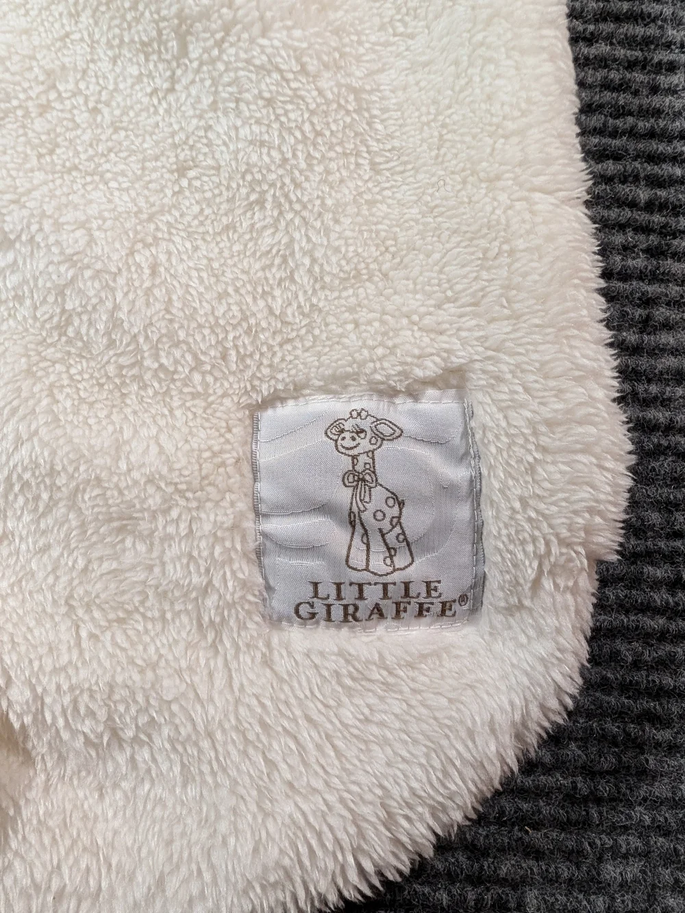 Little Giraffe Chinelle Dream Sack 0-6 Months Cream/Ivory Ultra Soft NWT